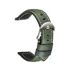 20mm (Army Green Silver Buckle)