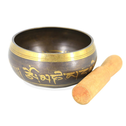 FB02-T8 Buddha Sound Bowl Yoga Meditation Bowl Home Decoration, Random Color And Pattern Delivery, 8cm, 8.5cm, 9.5cm, 10.5cm, 11.5cm, 12.5cm, 14.5cm, 17.5cm