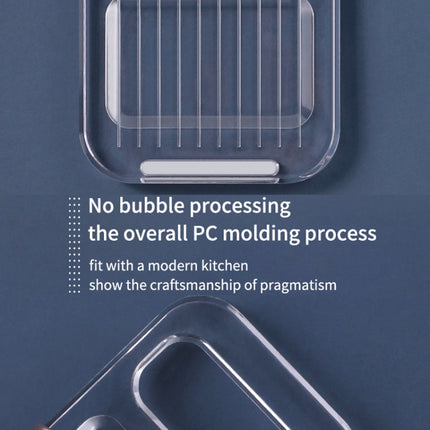 Multi-Function Slicker Kitchen Gadget Potato Slice Grater, Three Knives Gray, Six Knives Gray