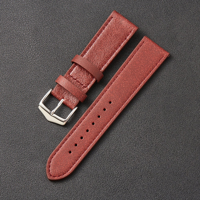 Small Broken Texture Cowhide Strap Suitable For Huawei Watche, 20mm, 22mm