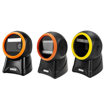 NETUM 2055 Supermarket Cashier Barcode QR Code Scanner Desktop Vertical Scanner, Specification： Regular Version