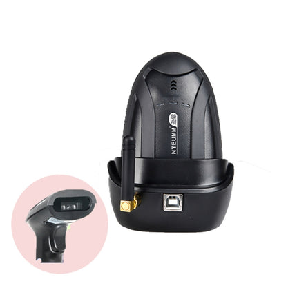 NETUM H8 Wireless Barcode Scanner Red Light Supermarket Cashier Scanner With Charger, Specification: Two-dimensional, One-dimensional, Two-dimensional