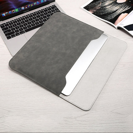 Horizontal Matte PU Laptop Bag, For Macbook 11 Inch A1465/A1370, For Macbook  12 Inch A1534, For Macbook Air/ Pro 13.3 Inch A1466/A1369/A1502/A1425, For Macbook Air/ Pro 13 Inch  A2337/A1989/A2179/A2338/A1708