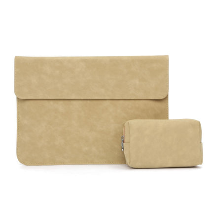 Horizontal Matte PU Laptop Bag, For Macbook 11 Inch A1465/A1370, For Macbook  12 Inch A1534, For Macbook Air/ Pro 13.3 Inch A1466/A1369/A1502/A1425, For Macbook Air/ Pro 13 Inch  A2337/A1989/A2179/A2338/A1708