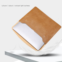 Bolsa para portátil con textura de lichi horizontal para MacBook, 13,3 pulgadas A1502 / 1425/1466/1369, 15,4 pulgadas A1398