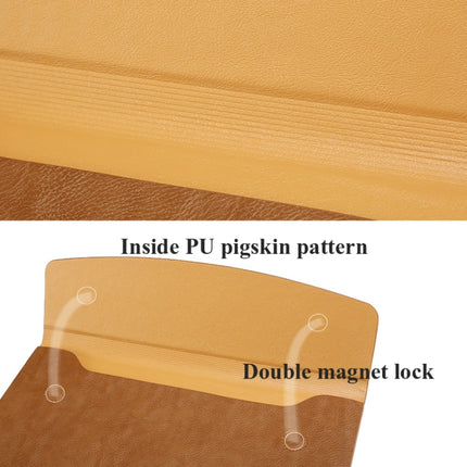 Horizontale Laptoptasche mit Litschi-Textur für MacBook, 13,3 Zoll A1502/1425/1466/1369, 15,4 Zoll A1398