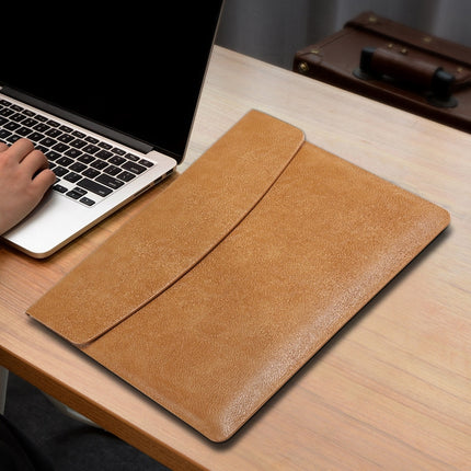 Bolsa para portátil con textura de lichi horizontal para MacBook de 13 pulgadas A1708/1706/1989/A2337/A2338 y de 15 pulgadas A1707/1990