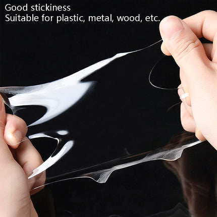 Transparent Double-Sided Adhesive Nanotic Tape Water Washing Non-Trace Tape, 1x30x1000mm, 1x30x2000mm, 1x30x3000mm, 1x30x5000mm, 2x30x1000mm, 2x30x2000mm, 2mm x 3cm x 3m, 2x30x5000mm