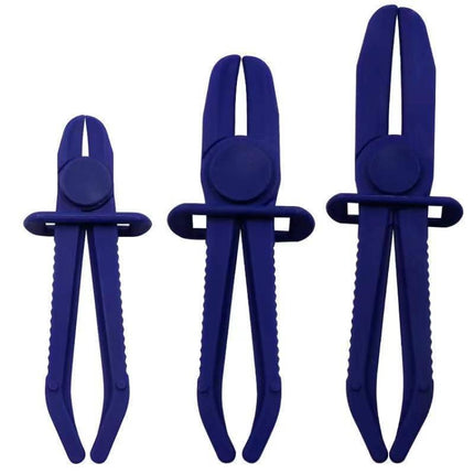 3 PCS/Set Car Nylon Hose Clamp Tool Set Brake Fuel Water Line Clamp Plier, 3 PCS/Set Blue, Nylon Hose Clamp
