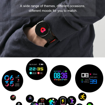 X7 Smart Watch IP68 Waterproof Men Sports Smartwatch Android Bluetooth Watch Support Heart Rate / Call Reminder / Pedometer / Sleep Monitoring / Tracker