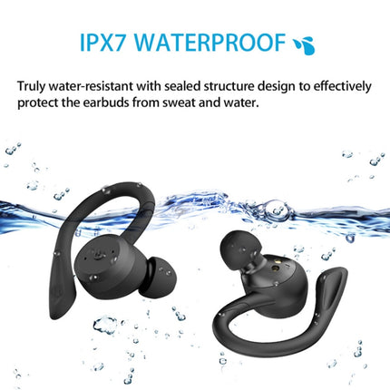 BE1032 Ear-mounted Waterproof Sports TWS Wireless Bluetooth Earphone