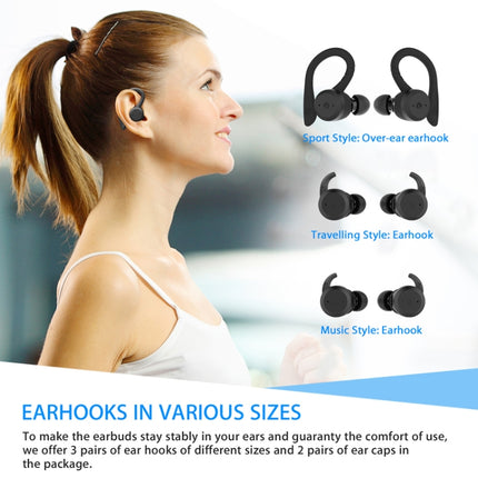 BE1032 Ear-mounted Waterproof Sports TWS Wireless Bluetooth Earphone