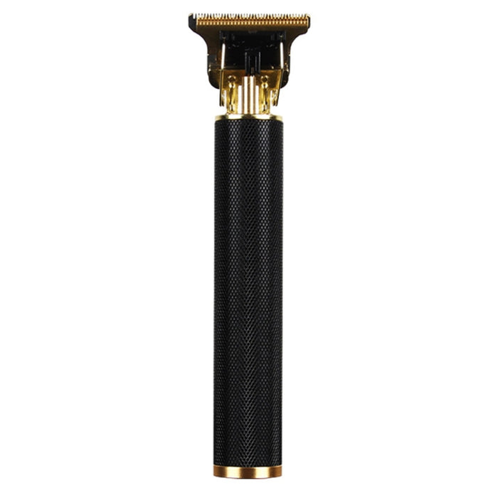 Hollow T-Shaped Steel Head Hair Trimmer USB Charging Carving Electric Hair Clipper, Steel Head (Black), Steel Head (Gold), Steel Head (Silver), Steel Head (Gradient)