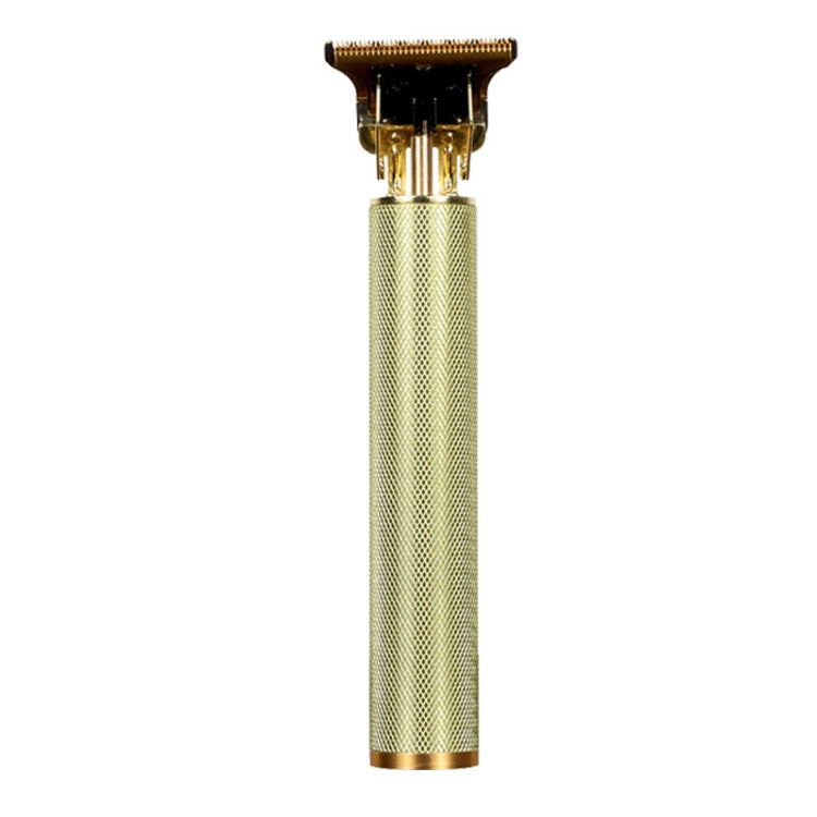 Hollow T-Shaped Steel Head Hair Trimmer USB Charging Carving Electric Hair Clipper, Steel Head (Black), Steel Head (Gold), Steel Head (Silver), Steel Head (Rose Gold), Steel Head (Gradient)