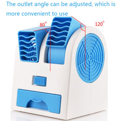 Mini Silent Dual-port Bladeless Cooling Fan