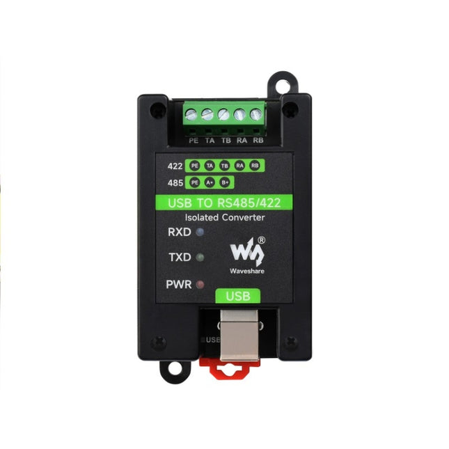Waveshare 23949 USB To RS485/422 Isolated Converter, FT232RL And SP485EEN, 23949