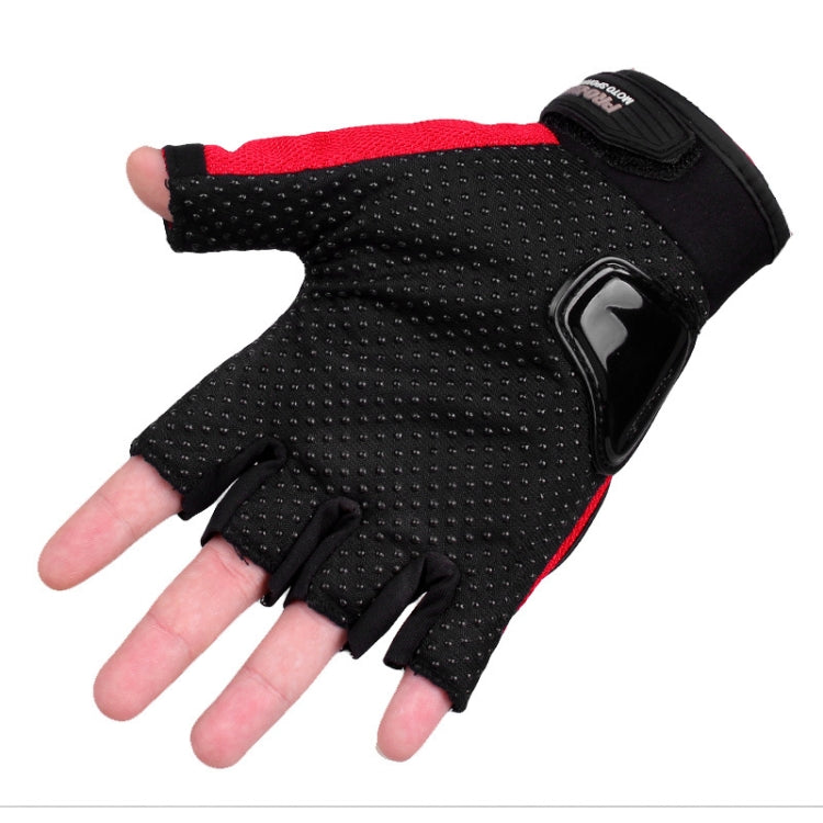 PRO-BIKER PRO01C Outdoor Cycling Glove Motorcycle Anti-Drop Safety Protection Half-Finger Glove, M, L, XL, XXL