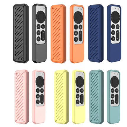 2 PCS Remote Control All-Inclusive Anti-Drop Silicone Protective Cover, 2pcs(Black), 2pcs(Dark Blue), 2pcs(Orange), 2pcs(Pink), 2pcs(Yellow), 2pcs(Pine Green)