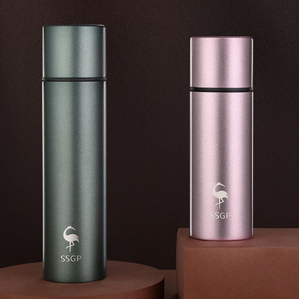 Children Student Insulation Water Cup Portable Mini Stainless Steel Insulation Cup, Specification:, Antibacterial Cup 150ml (Pink), Antibacterial Cup 150ml (Green), Antibacterial Cup 180ml (Pink), Antibacterial Cup 180ml (Green)