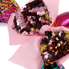 2 PCS F036 Cartoon Headband Children Birthday Festival Party Hair Accessories, Golden, Rose Red, White 1, Colorful, Blue, Pink