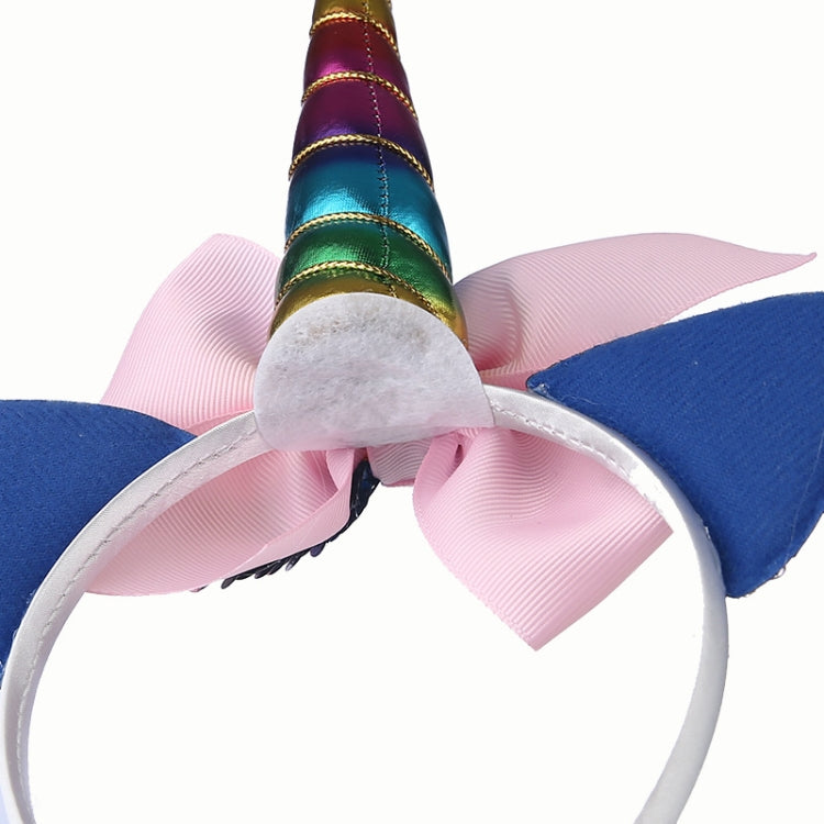 2 PCS F036 Cartoon Headband Children Birthday Festival Party Hair Accessories, Golden, Rose Red, White 1, Colorful, Blue, Pink