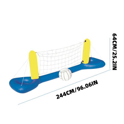 Beach Toys Adult Children Parent-Child Swimming Pool Playing Inflatable Beach Ball Toys, Style:, 52133 Volleyball Net + Ball, 52123 Handball Door + Ball, 2 in 1 Set  + 2 Balls, 3 in 1 Set + 3 Balls