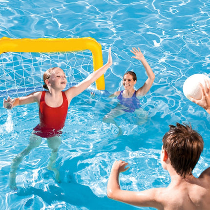 Beach Toys Adult Children Parent-Child Swimming Pool Playing Inflatable Beach Ball Toys, Style:, 52133 Volleyball Net + Ball, 52123 Handball Door + Ball, 2 in 1 Set  + 2 Balls, 3 in 1 Set + 3 Balls