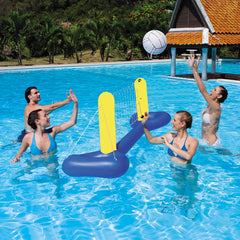 Beach Toys Adult Children Parent-Child Swimming Pool Playing Inflatable Beach Ball Toys, Style:, 52133 Volleyball Net + Ball, 52123 Handball Door + Ball, 2 in 1 Set  + 2 Balls, 3 in 1 Set + 3 Balls