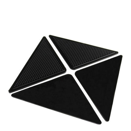 4 PCS/Set Recyclable Anti-Slip Washable Rug Carpet Mat for Home Bath Living Room, Washable Rug