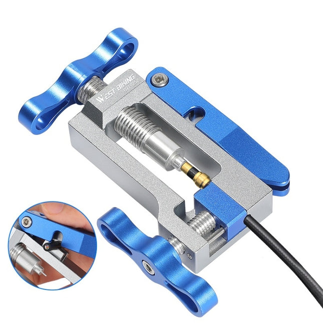 WEST BIKING YP0719252 Bicycle Oil Needle Installation Tool Cycling Tubing Jack Repair Tool, WEST BIKING YP0719252