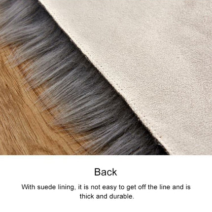 Love Heart Rugs Artificial Wool Sheepskin Hairy Carpet Faux Floor Mat Fur Plain Fluffy Soft Area Rug Tapetes, 50*60cm, 70*90cm