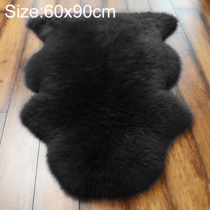 Pure Real Wool Sofa Cushion Fur Full Whole Sheepskin Carpet Window Decoration Mat, 60x90cm, 65x100cm