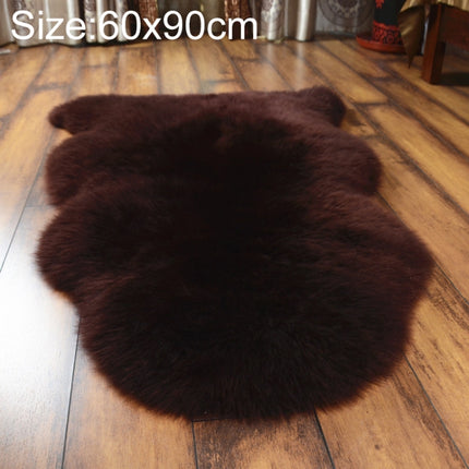 Pure Real Wool Sofa Cushion Fur Full Whole Sheepskin Carpet Window Decoration Mat, 60x90cm, 65x100cm