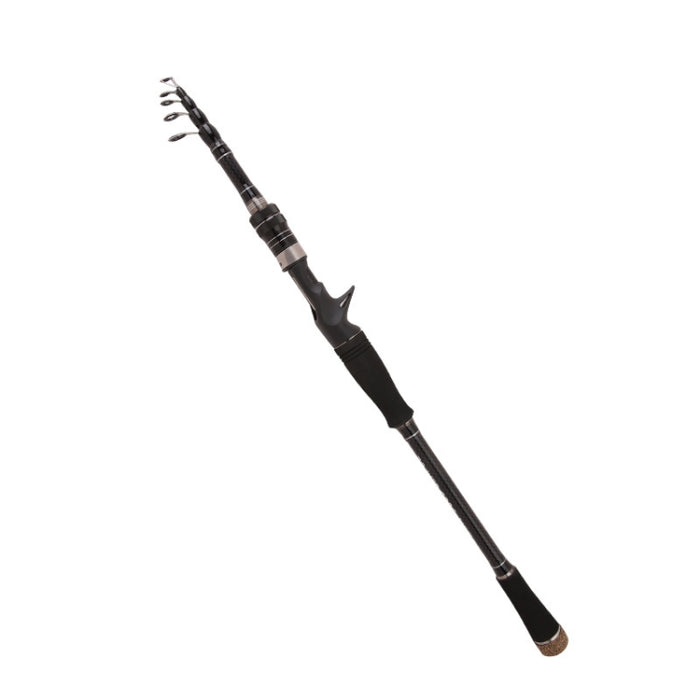 Carbon Telescopic Luya Rod Short Section Fishing Throwing Rod, 1.8m, 2.1m, 2.4m, 2.7m, 3.0m, 3.3m, 3.6m