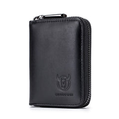 BUFF CAPTAIN 05 Head Layer Leather Card Bag Men Casual Leather Driver'S License Card Package