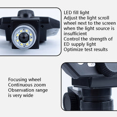 G1000 Digital Microscope HD Mobile Phone Repair Electron Microscope, Aluminum Plastic Bracket, Aluminum Alloy Bracket