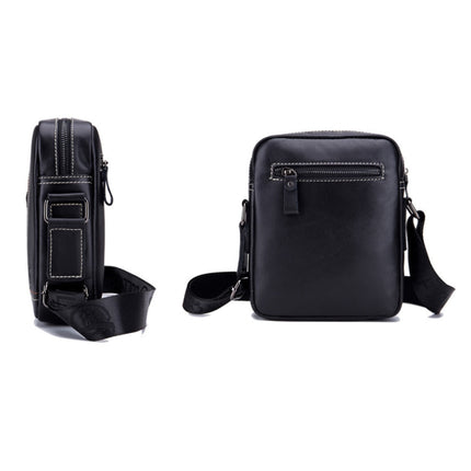 BUFF CAPTAIN 228 Men Leather Shoulder Bag First-Layer Cowhide Casual Mini Diagonal Bag