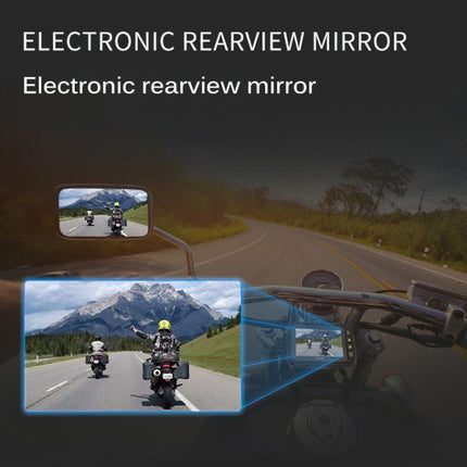 MT35B 1080P Waterproof HD Motorcycle Driving Recorder Mobile Phone Interconnection Locomotive Recorder, MT35B