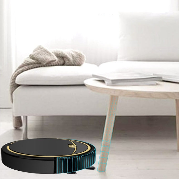 Intelligent Sweeping Suction And Mopping Integrated Automatic Sweeping Robot, RS300 (Black Anti-fall)
