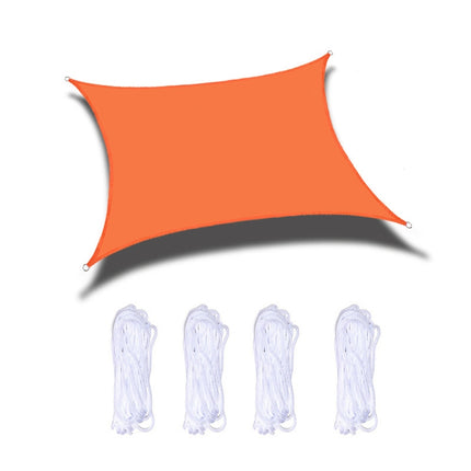 Outdoor Garden Sunshade Sail Waterproof Anti-UV Canopy, Size: 3m x 6m, 3m x 6m