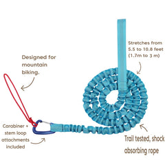 ZXCQYS-L Bicycle Tow Rope Mountain Bike Parent-Child Pull Rope Portable Tow Rope, ZXCQYS-L Tow Rope