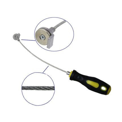 2 PCS Gearbox Oil Bottom Screw Disassembly Tool Magnetic Suction Wrench Auto Repair Tool, Magnetic Suction Wrench