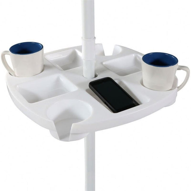 Outdoor Beach Umbrella Tube Cup Holder Sun Umbrella PP Plastic Tray, Sun Umbrella PP Tray
