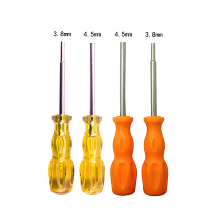 4 PCS Disassembly Tool Screwdriver Sleeve Applicable For Nintendo N64 / SFC / GB / NES / NGC