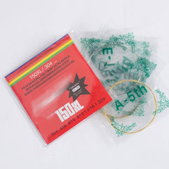 1 Set Folk Guitar Brass Strings Acoustic Guitar Set Strings 1-6, Red Packing 012, Yellow Packing 011