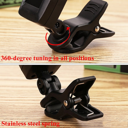 AROMA Guitar Tuner Ukulele Violin Bass Multi-Function Electronic Tuner, AT-01A, AT-200D