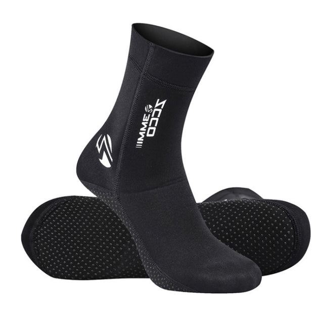 ZCCO 3mm Warm Non-Slip Diving Socks Anti-Wear Ankle Fins, 33-34, 35-36, 37-38, 39-40, 41-42, 43-44, 45-46