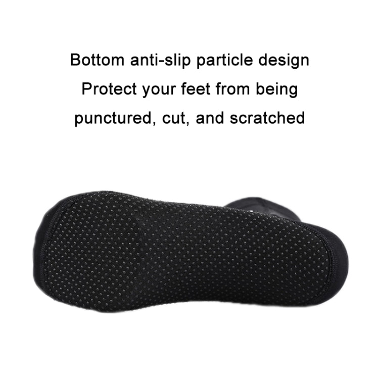 ZCCO 3mm Warm Non-Slip Diving Socks Anti-Wear Ankle Fins, 33-34, 35-36, 37-38, 39-40, 41-42, 43-44, 45-46