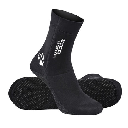 ZCCO 3mm Warm Non-Slip Diving Socks Anti-Wear Ankle Fins, 33-34, 35-36, 37-38, 39-40, 41-42, 43-44, 45-46