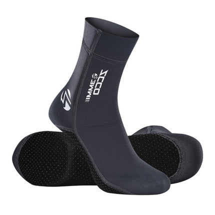 ZCCO 3mm Warm Non-Slip Diving Socks Anti-Wear Ankle Fins, 33-34, 35-36, 37-38, 39-40, 41-42, 43-44, 45-46